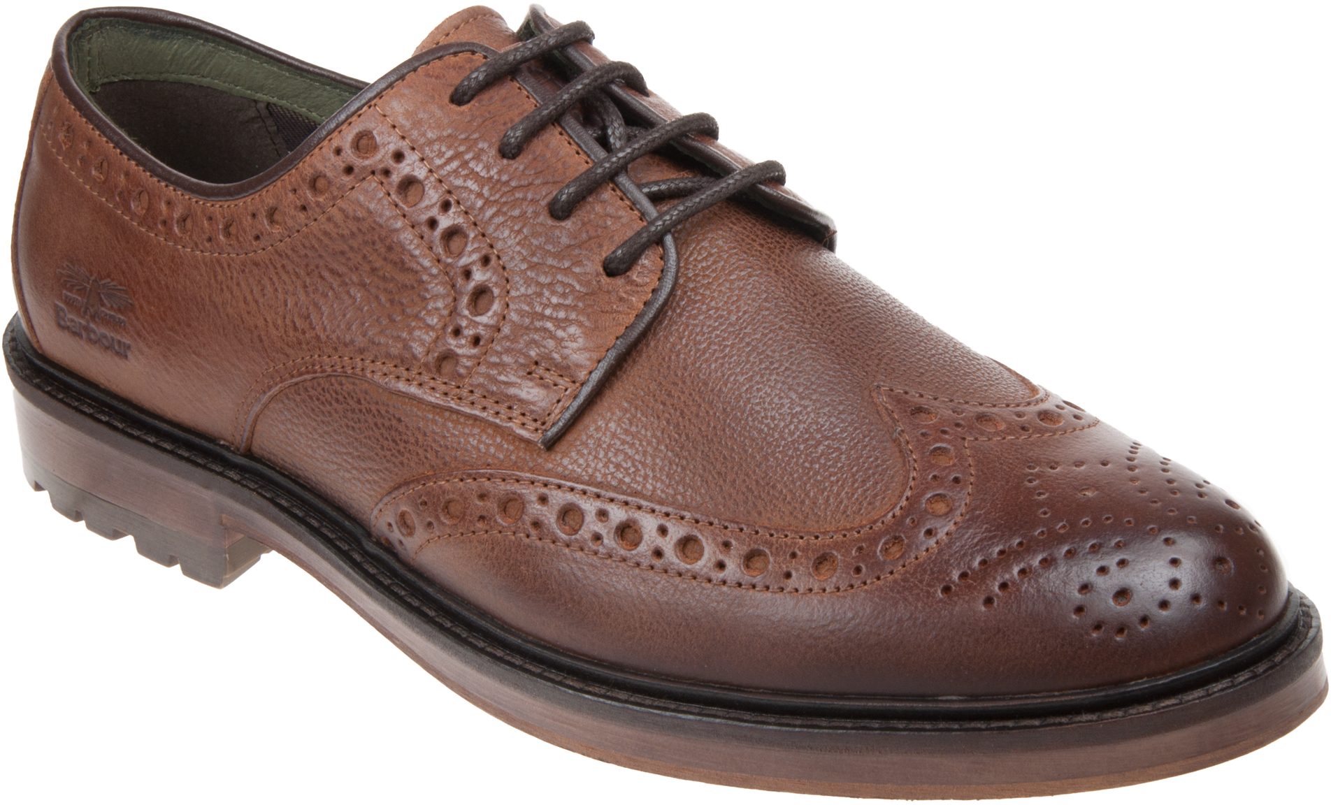Barbour Ouse Tan MFO0458TA92 Brogues Humphries Shoes