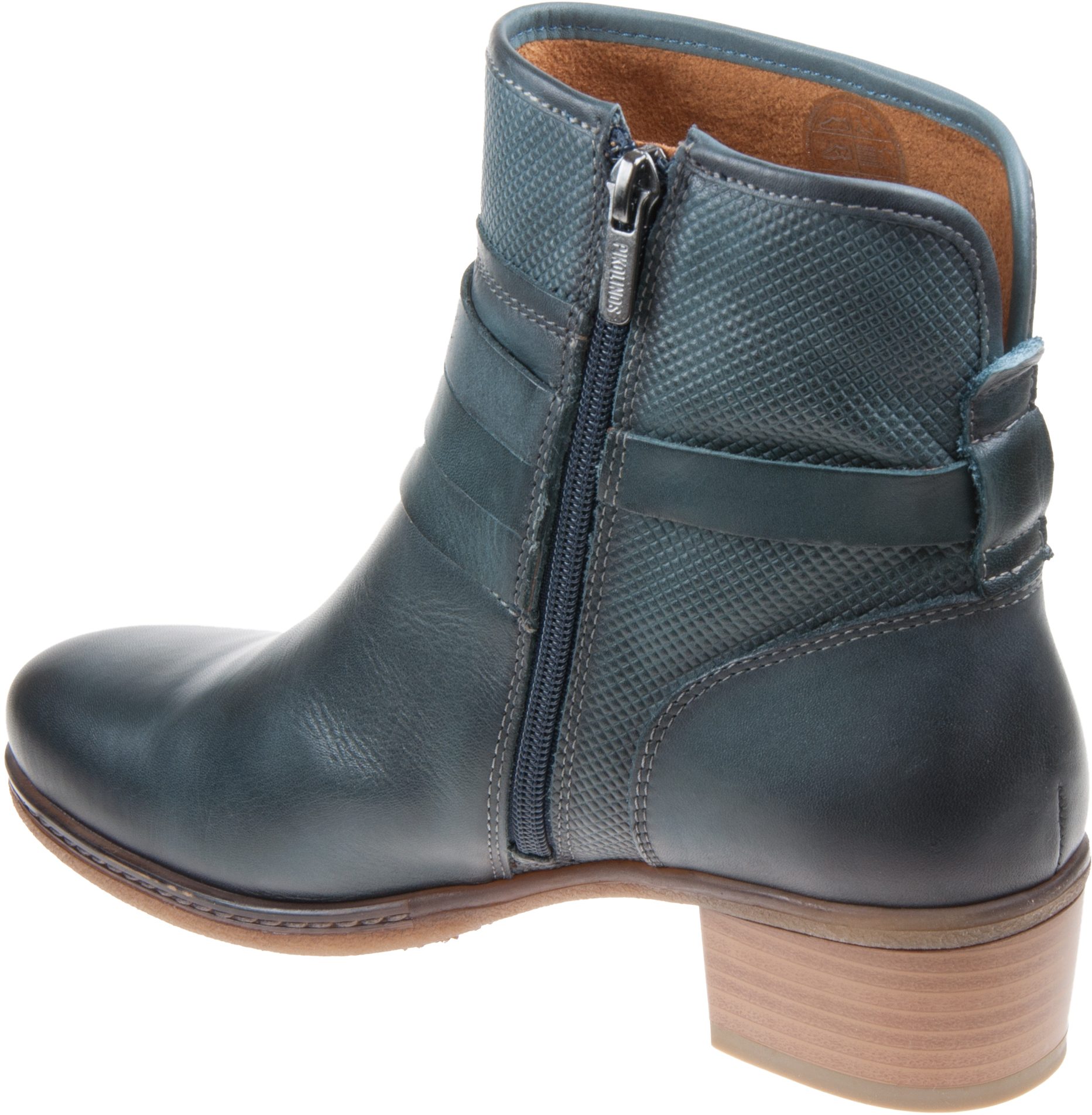 Pikolinos Donna Zaragoza W9H-8907 Stivaletti In Pelle Con Cerniera, Tacco 4.5cm, Suola Sintetica, Colori Vari