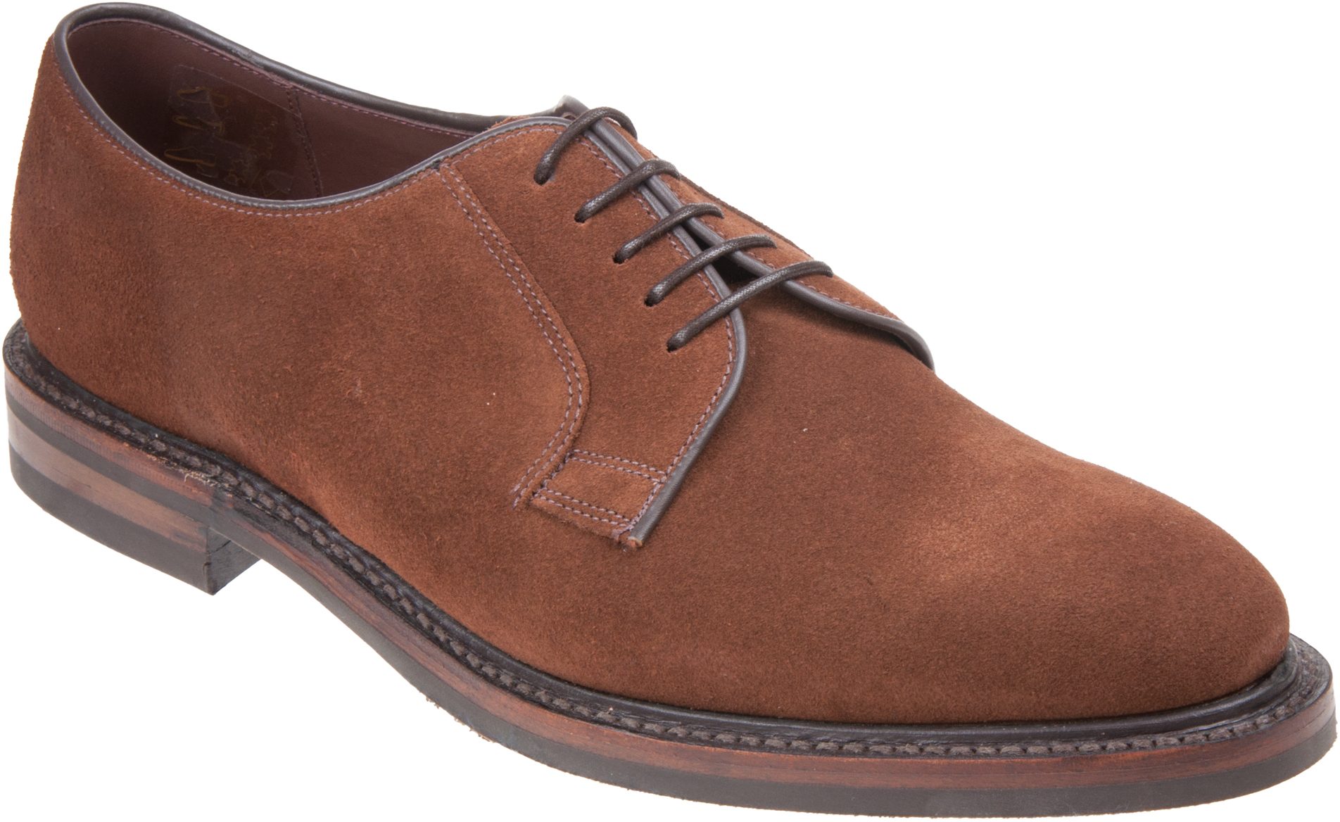 Loake Troon Brown Suede - Formal Shoes - Humphries Shoes
