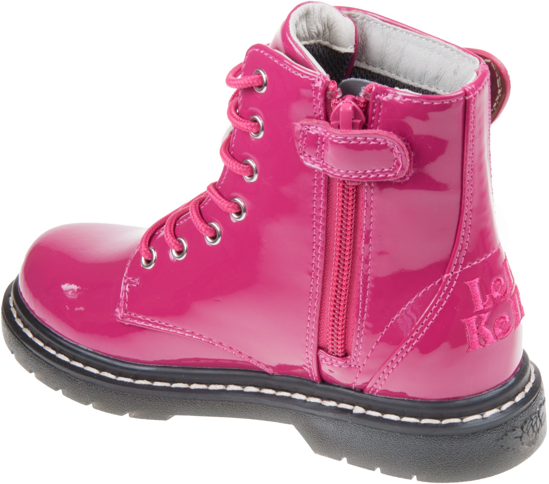 Lelli Kelly Butterfly Fairy Wings Fuchsia Patent LK6540 Girls Boots