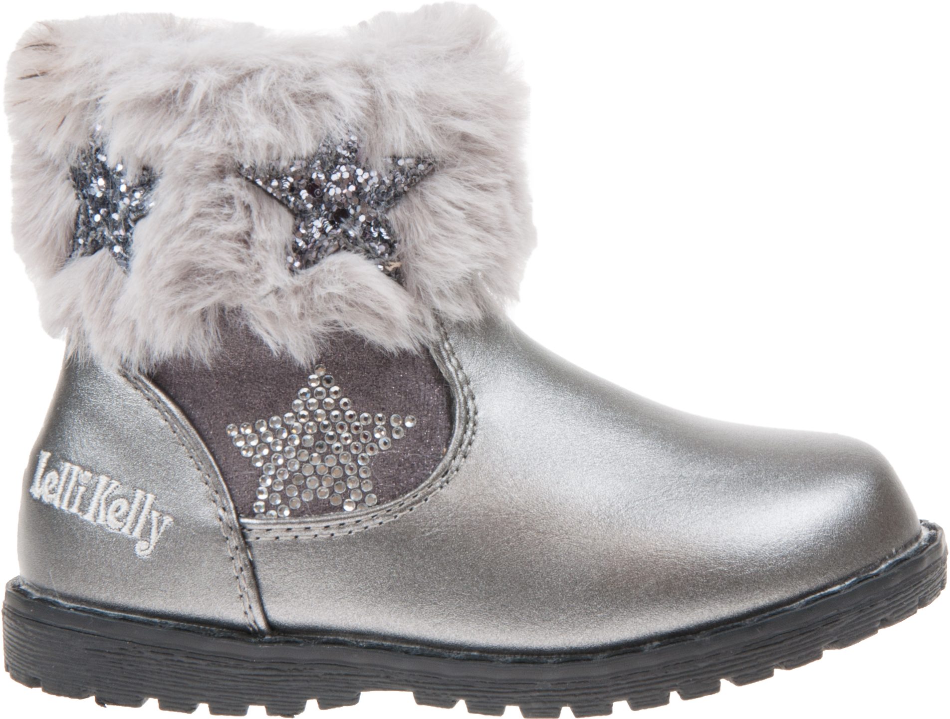 Lelli Kelly Barbara Pewter LK6320 - Girls Boots - Humphries Shoes