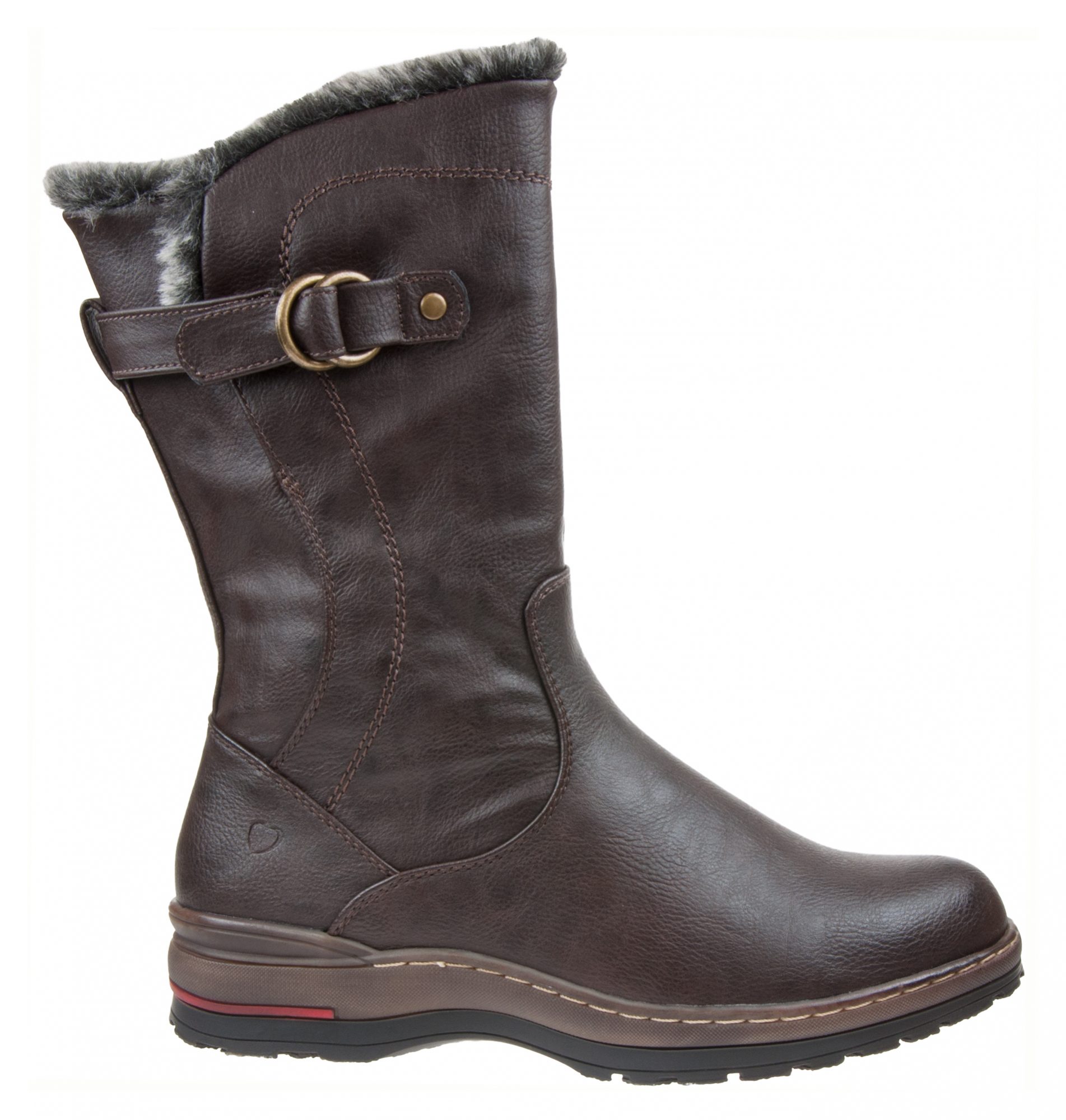 Heavenly Feet Bramble Chocolate Calf Boots Humphries Shoes