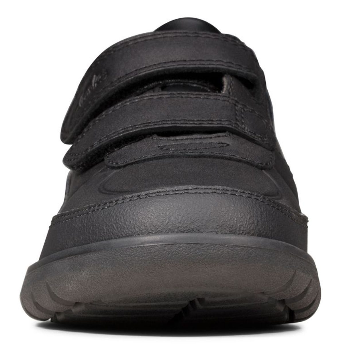 Clarks Scape Flare Kid Black Leather 26149401 - Boys School Shoes ...