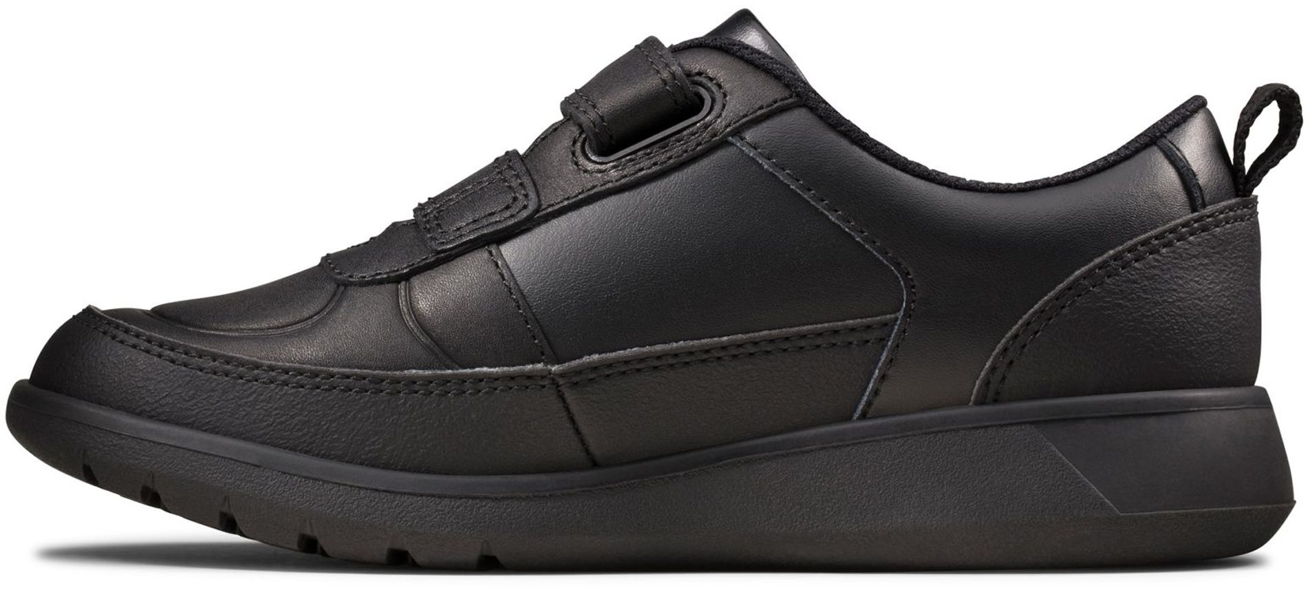 Clarks Scape Flare K - Sneakers Basses Garçon - Cuir - Semelle Comfort - Taille UK