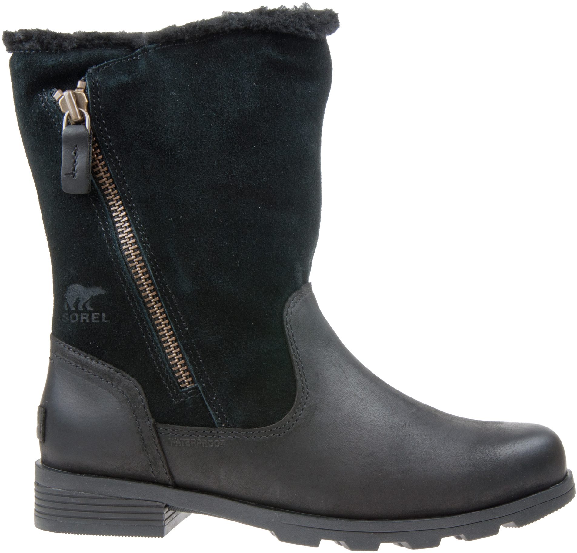 sorel emelie foldover black