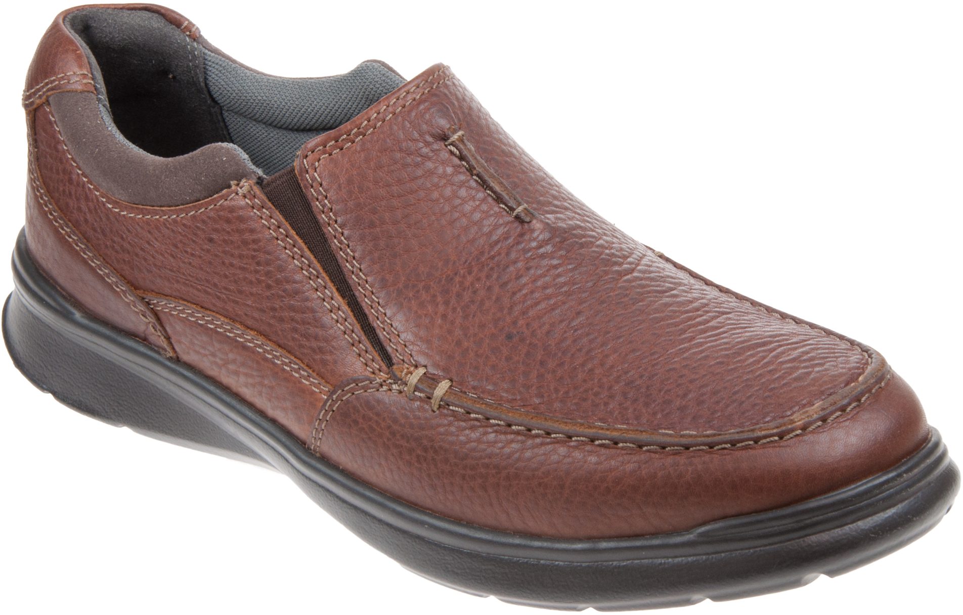 Clarks Cotrell Free Tobacco Leather 26131566 - Casual Shoes - Humphries ...