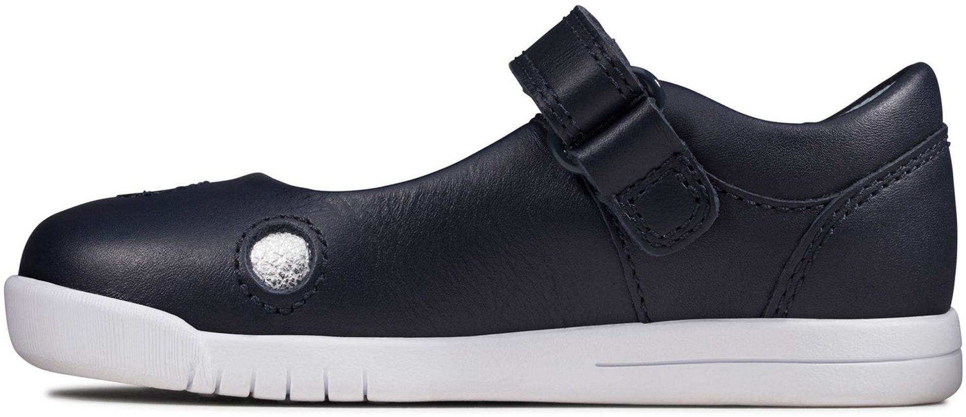 Clarks Emery Dot Toddler Navy 26150512 Girls Shoes