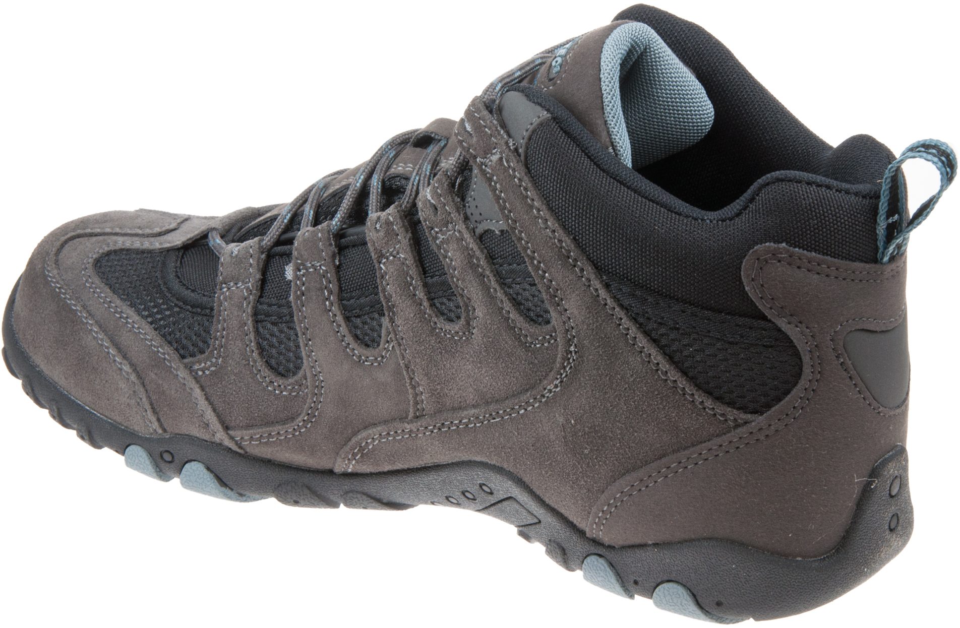 hi tec men's quadra waterproof mid walking boots