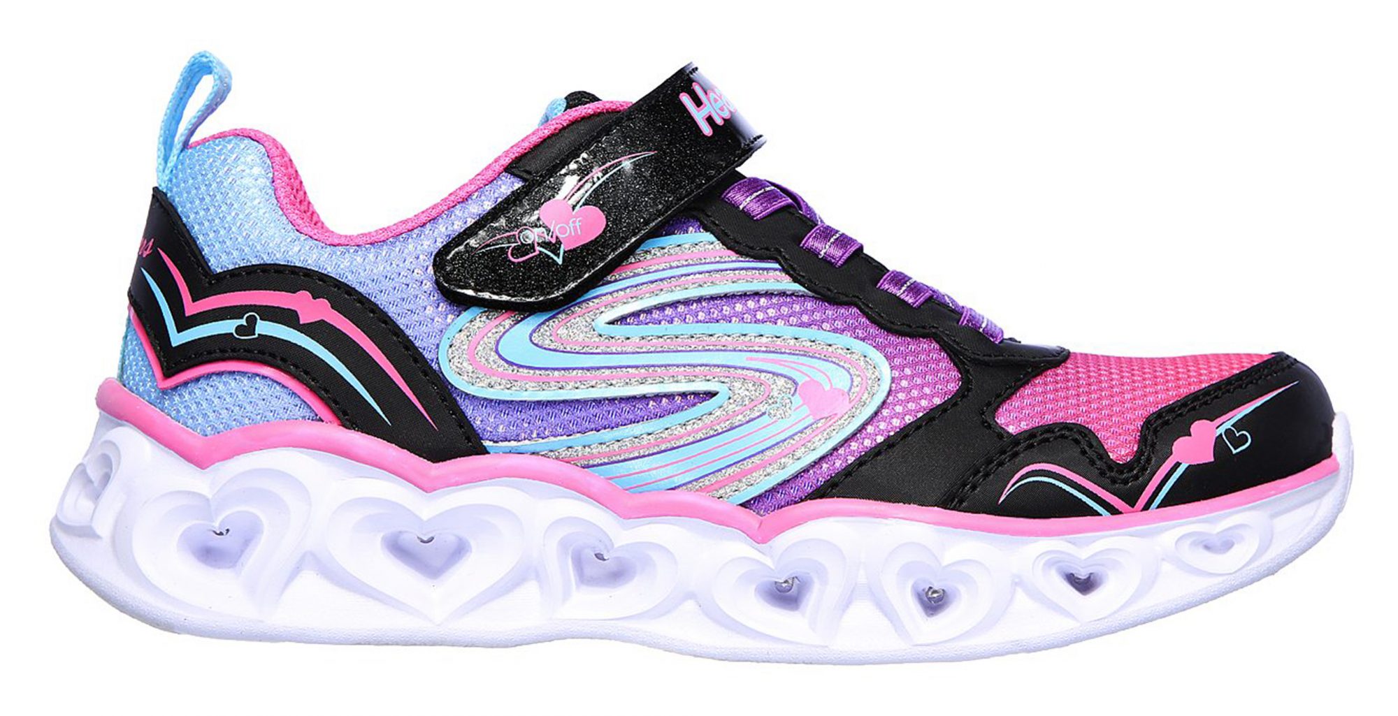 skechers with hearts