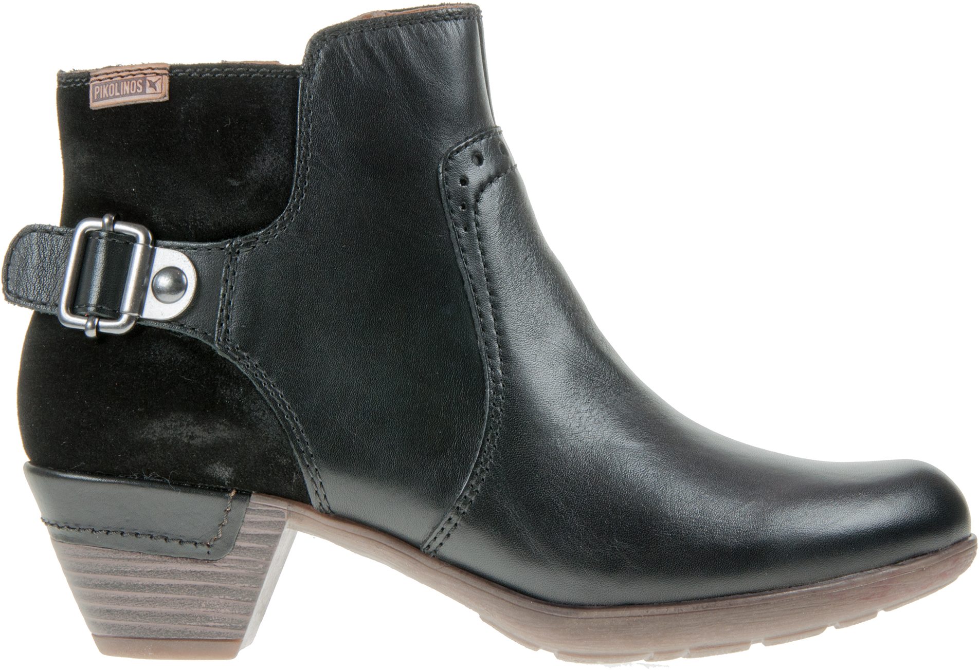 Almond-shaped Heeled Ankle Boots With A Zip For Women. CALAFAT W1Z-8602...
