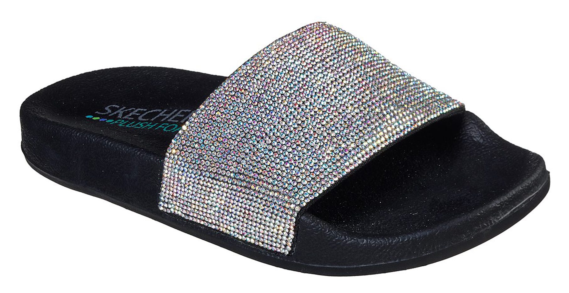 Skechers Pop Ups Stone Age Black 32369 BLK Mule Sandals Humphries Shoes