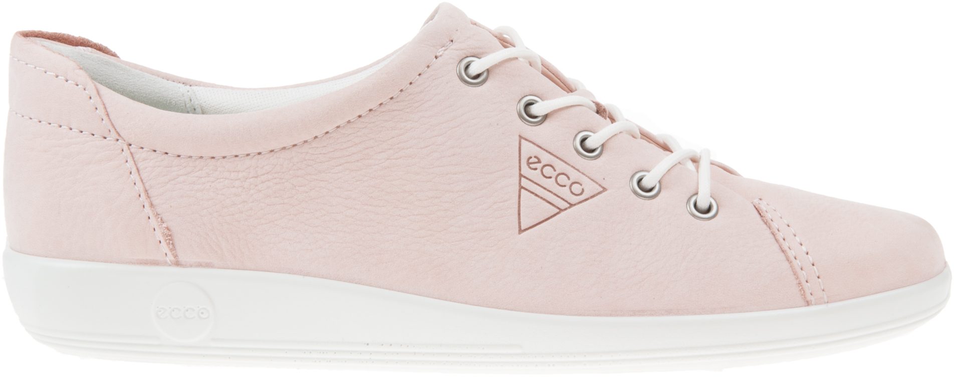 Ecco Soft 2.0 Lace Rose Dust Nubuck 206503 02118 - Everyday Shoes ...
