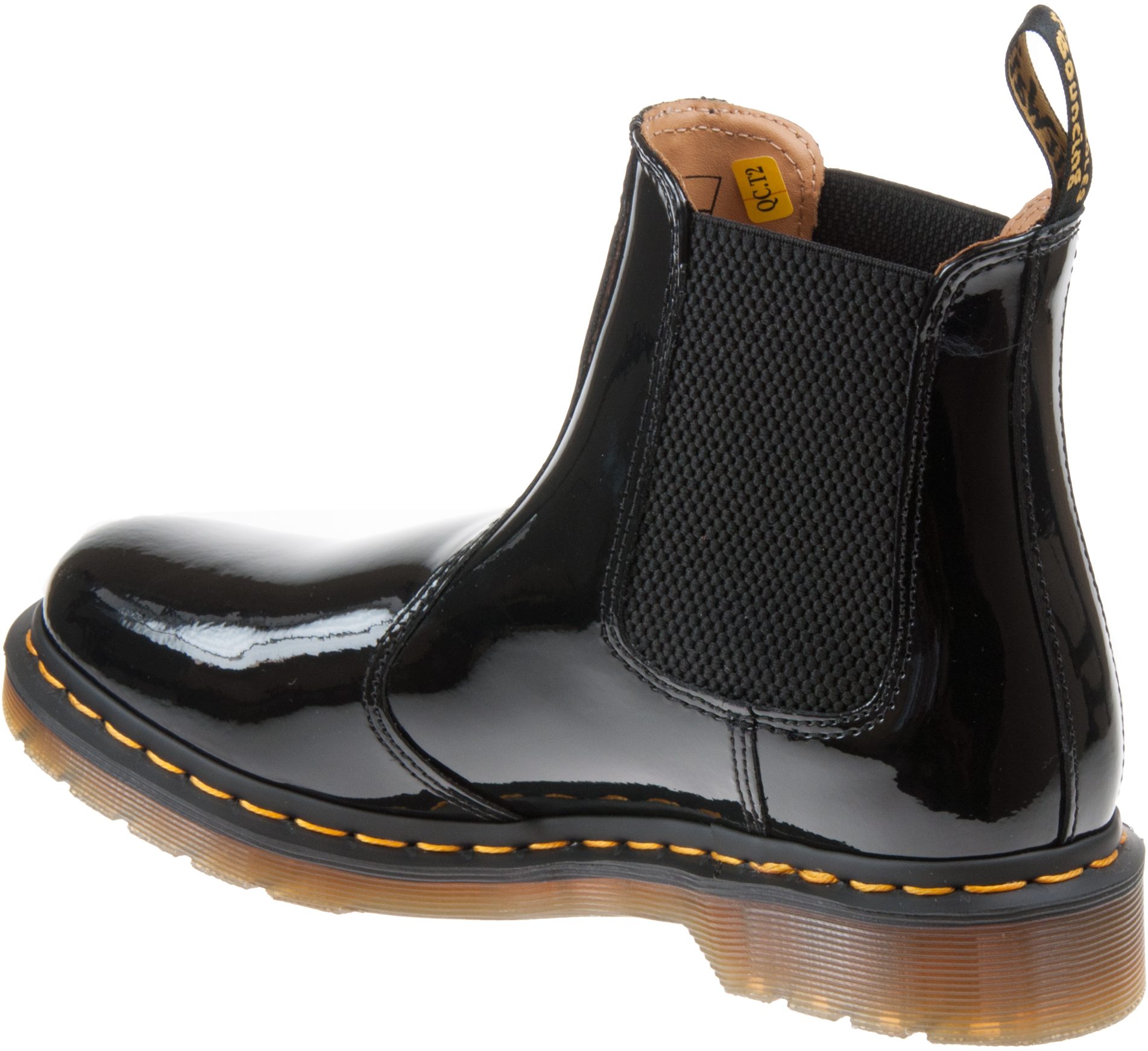 Dr. Martens 2976 Chelsea Boot Black Patent Lamper 25278001 - Ankle ...
