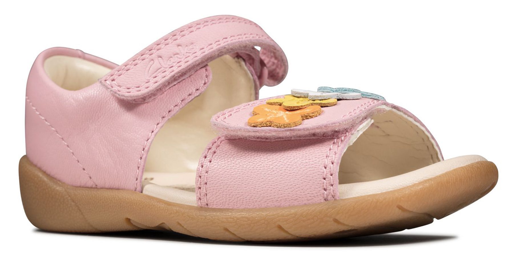 Clarks Zora Finch Toddler Dusty Pink 26150531 - Girls Sandals ...