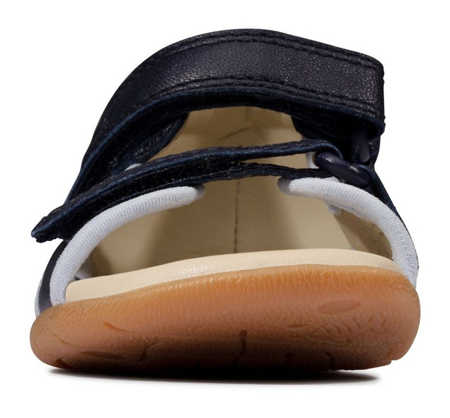 Sandales Clarks Zora Spirit – Garçon, Taille UK 9 (cuir Kaki), Neuves Avec Boîte
