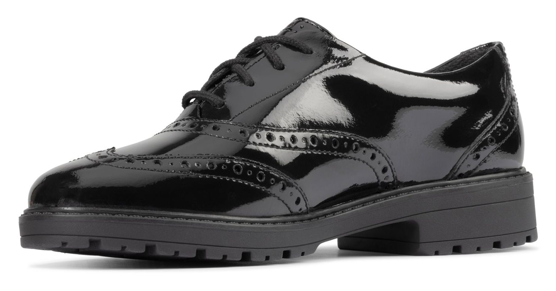 clarks loxham pace youth shoes