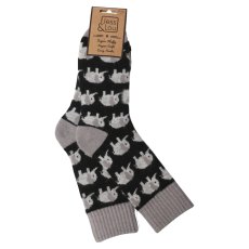 Elephants Ribbed Socks