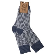 Herringbone Ribbed Socks