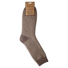 Herringbone Cosy Socks