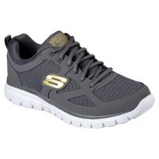 skechers mens burns agoura trainers