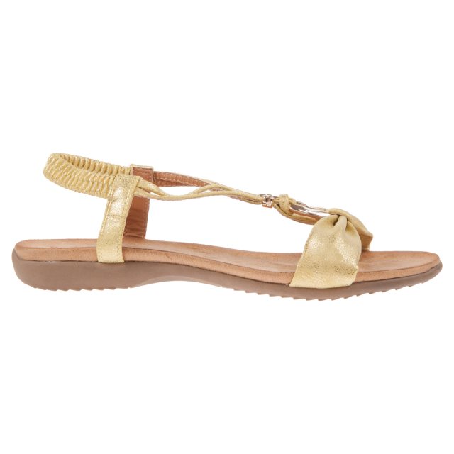 Heavenly Feet Campari Yellow - Full Sandals - Humphries Shoes
