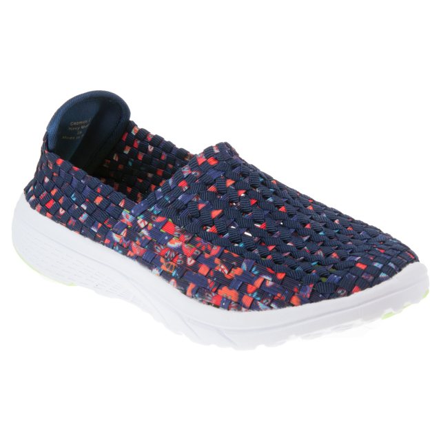 Heavenly Feet Cosmos 2 Navy Multi - Everyday Shoes - Humphries Shoes