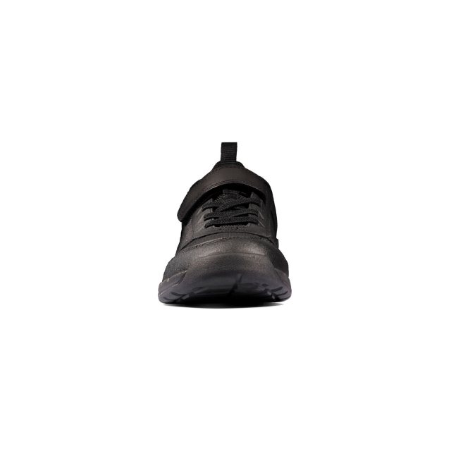 orbit sprint youth black leather