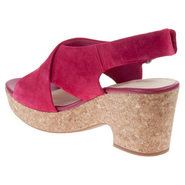 maritsa lara fuchsia suede