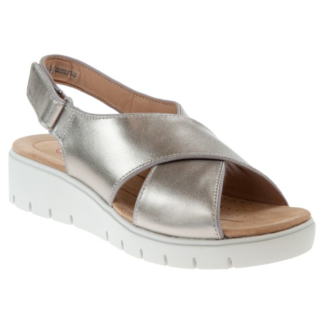 Clarks Un Karely Sun Gold Metallic 26141689 - Full Sandals - Humphries ...