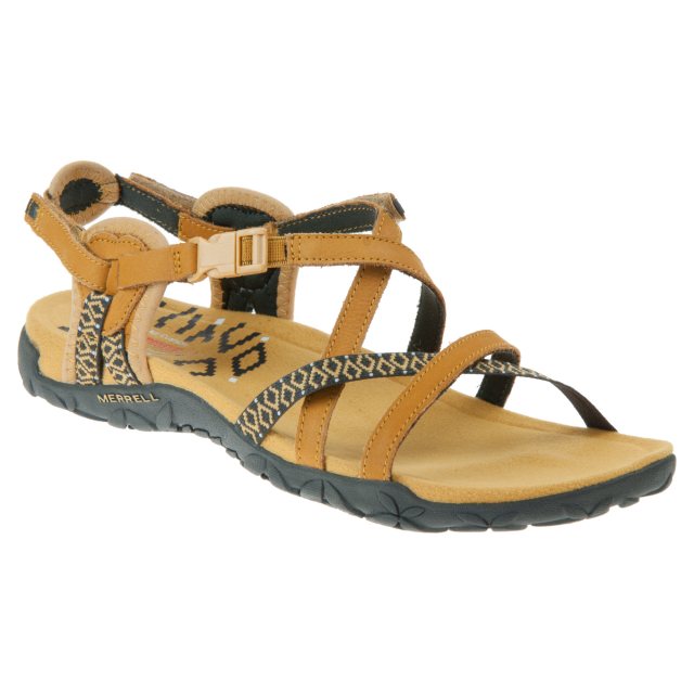 Merrell Terran Lattice II Gold J001052 Full Sandals Humphries Shoes
