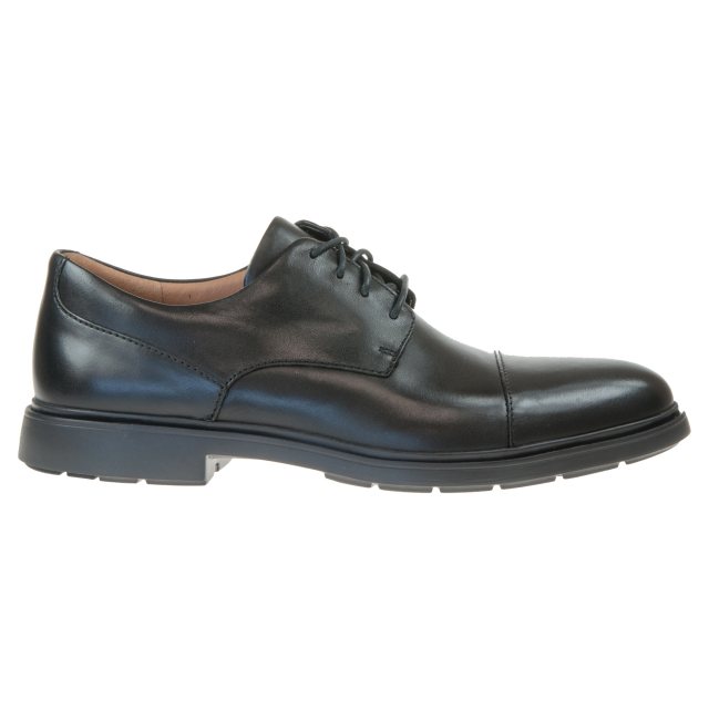 Clarks Un Tailor Cap Black Leather 26144676 - Formal Shoes  display picture 3