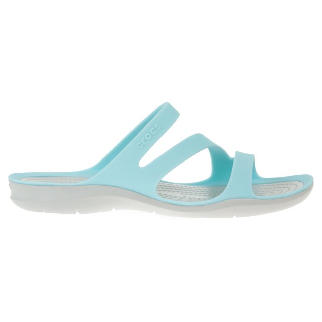 Crocs Womens Swiftwater Sandal Ice Blue 203998 4CV Mule Sandals Humphries Shoes