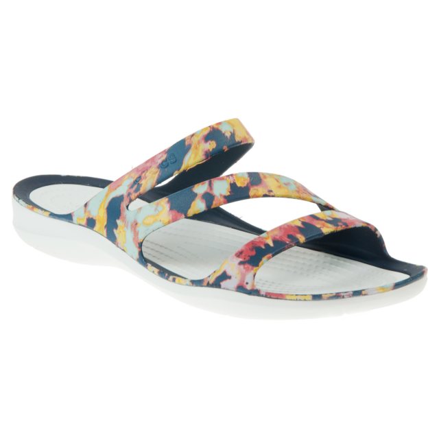 crocs swiftwater tie dye