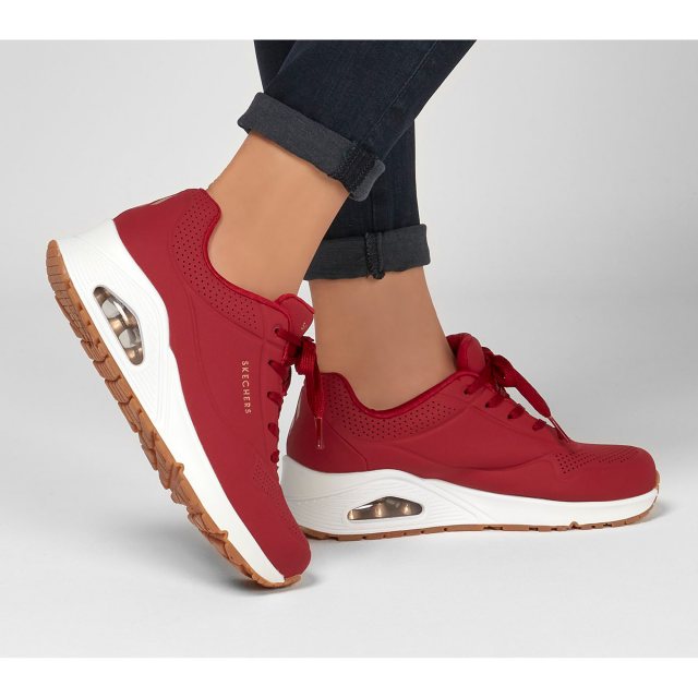 skechers uno stand on air red