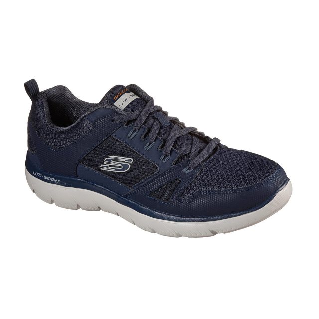 Skechers Summits - New World Navy 232069 NVY - Trainers - Humphries Shoes