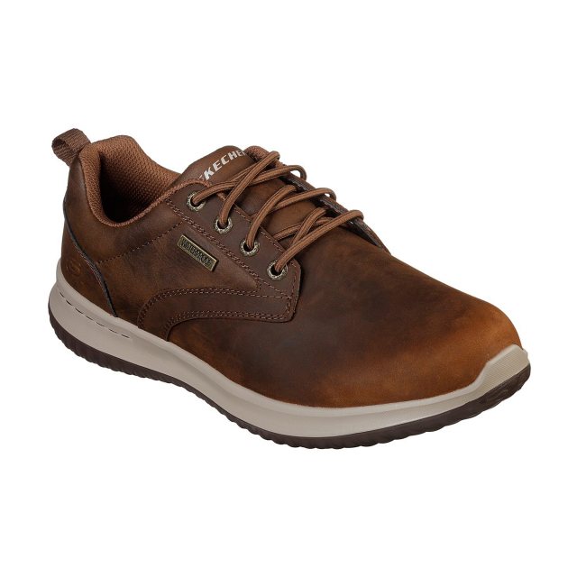 Skechers Delson - Antigo Brown 65693 CDB - Casual Shoes - Humphries Shoes