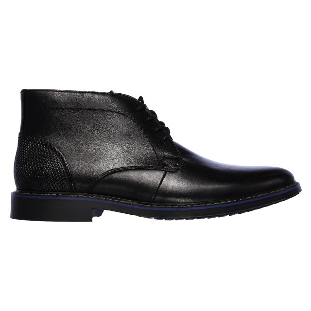 Skechers Bregman - Calsen Black 66405 BLK - Formal Boots - Humphries Shoes