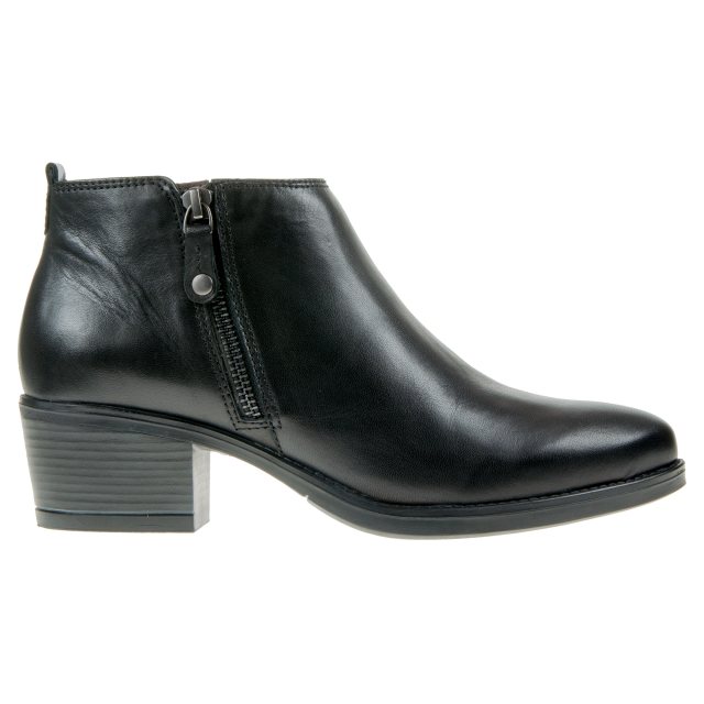 Tamaris Lisanne Black 1-25011-29 003 - Ankle Boots - Humphries Shoes