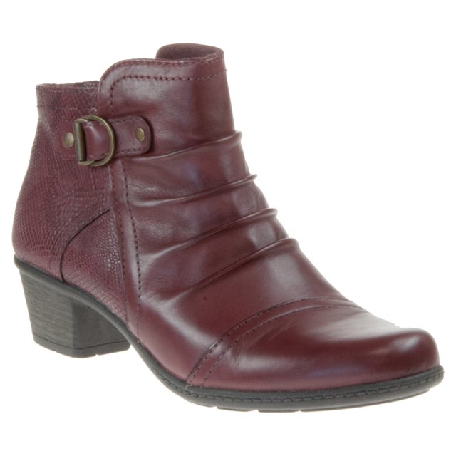 Earth Spirit Seymour Merlot 30807 - Ankle Boots - Humphries Shoes