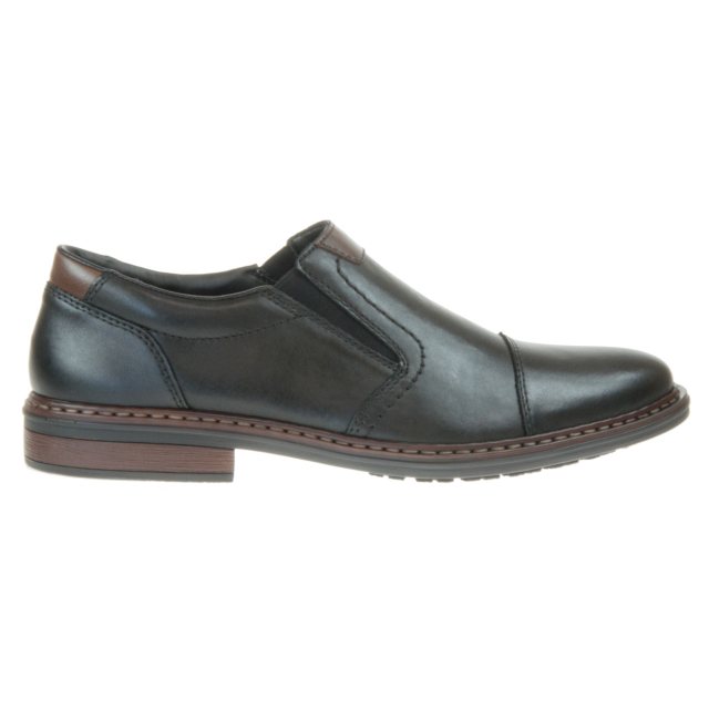 Rieker Dustin Slip Black 17659-00 - Casual Shoes - Humphries Shoes