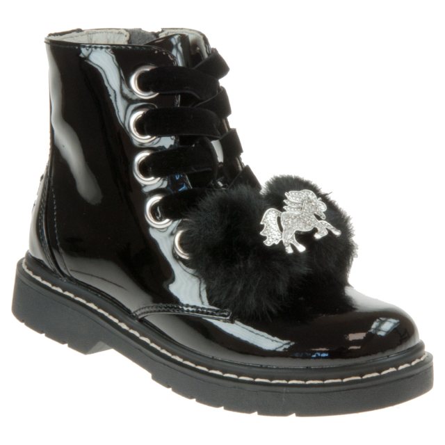 Lelli Kelly Snowflake Black Patent 