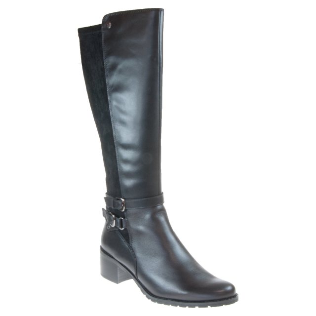 Caprice 25507-25 Black Combination 25507-25 019 - Knee High Boots ...