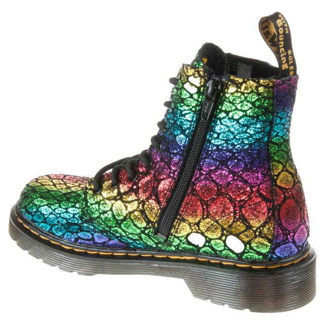 Martens 1460 Pascal Iridescent 8-Eye Boot Little Kid Big, 46% OFF