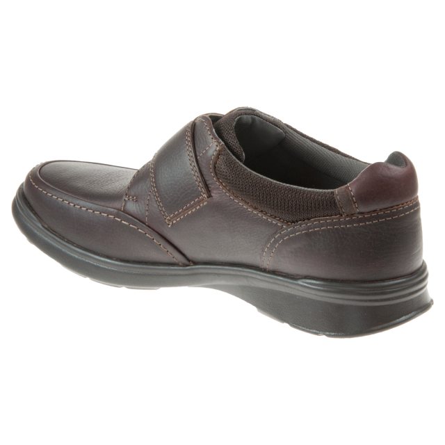 Clarks Cotrell Strap Brown Tumbled 26155177 - Casual Shoes - Humphries ...