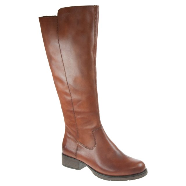 gardin rytme midt i intetsteds Rieker Lynn 53 Brown 39 Ladies Tall Boots