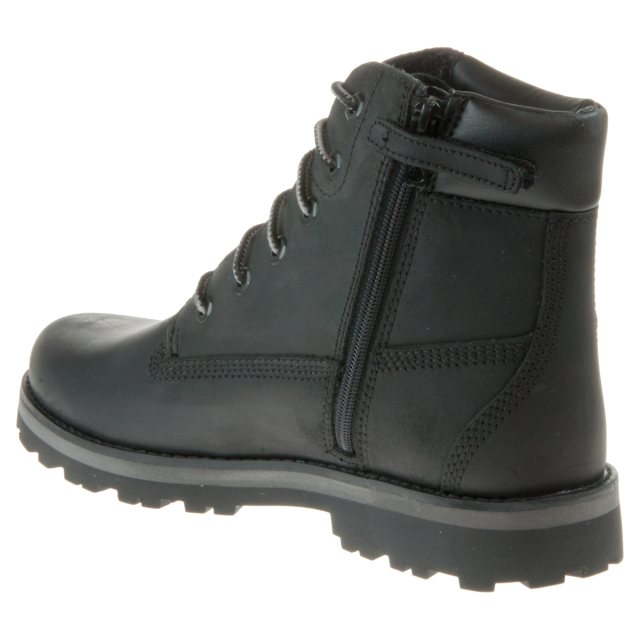 Black hot sale timberlands junior
