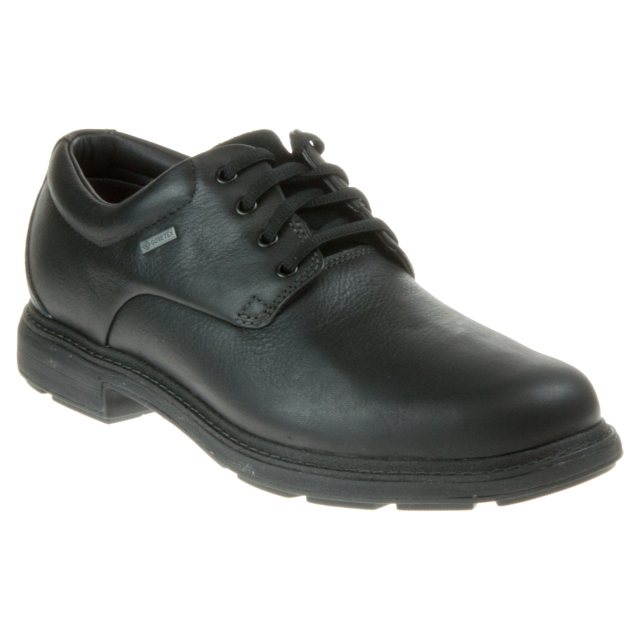 Clarks Un Tread Lo Gore-Tex 2 Black Leather 26155090 - Casual Shoes ...