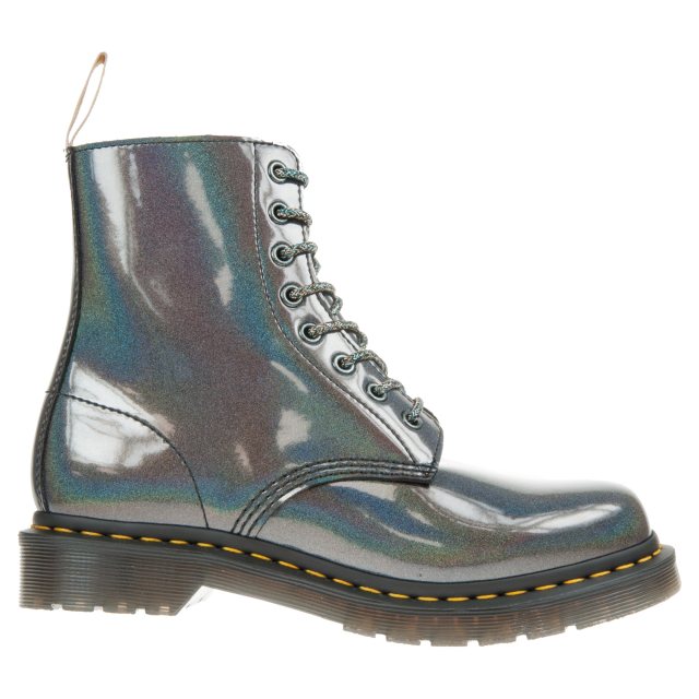 Dr. Martens 1460 Pascal Vegan Gunmetal Prysm 26224029 Ankle Boots Humphries Shoes
