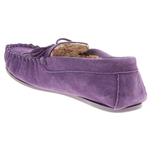 Mokkers Lily Pantofole Mocassini Donna – Pelle Scamosciata Rosa, Morbide E Leggere, 37 IT
