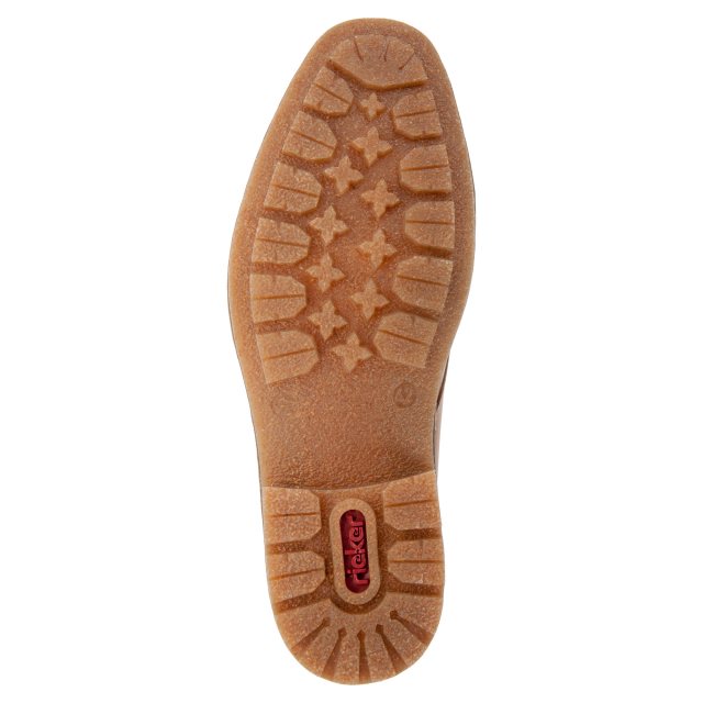 Bruno Marc Botas Hombre Rieker Botines Planos F1310-24 Marru00f3n